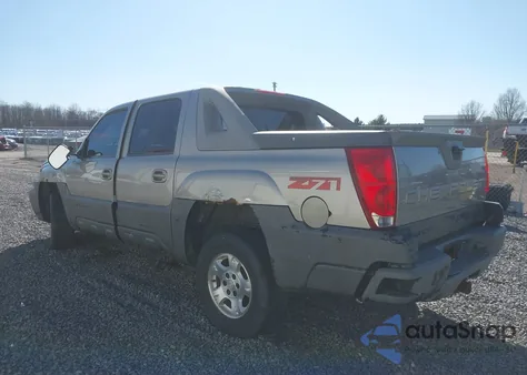 2002 Chevrolet Avalanche 1500 from USA, damaged, VIN 3GNEK13T62G117177